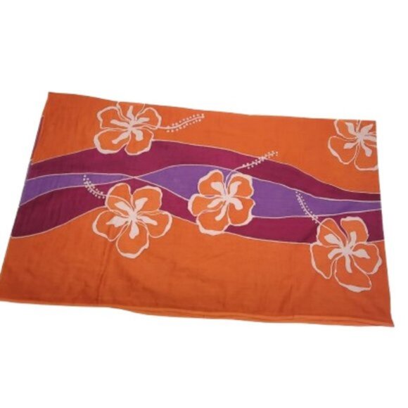 Womens Sarong Cotton Wrap, Handpainted Batik Wrapskirt Beach Pareo Beachwear-NEW - Picture 7 of 7